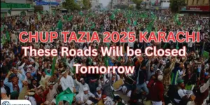 Chup Tazia 8 Rabi ul Awal Juloos Karachi: Traffic Diversions and Road Closures on 2nd September 2025