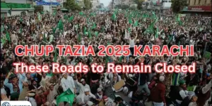 Chup Tazia Juloos Karachi 2025 Live: Traffic Diversions and Road Closures on 8 Rabi ul Awal Procession