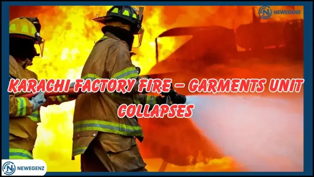 Karachi Factory Fire Update: Garments Unit Collapses, Five People Injured