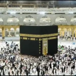 Kaaba Maintenance in Makkah: Barriers Placed Around the Holy Site for Scheduled Work