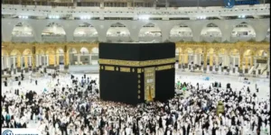 Kaaba Maintenance in Makkah: Barriers Placed Around the Holy Site for Scheduled Work
