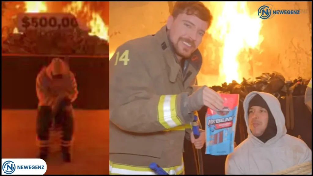 MrBeast Burning Building Video Stuns Millions: YouTuber Responds to Backlash Over Risking a Life